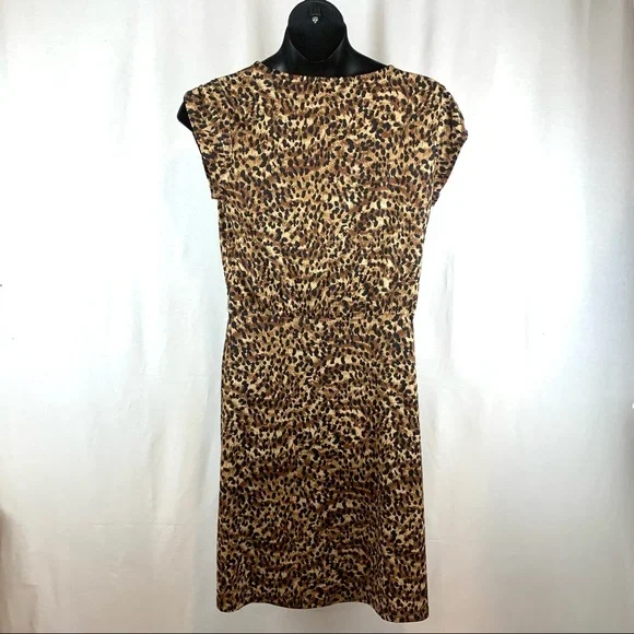 Stretchy Animal Print Dress , Size L - Picture 4 of 4